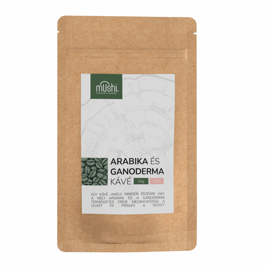 kávé 20% ganoderma kivonattal